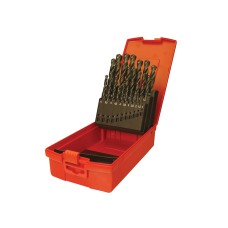 Dormer A190 No.202 Metric HSS Drill Set of 51 1.0-6.0 x 0.1mm DORSET202