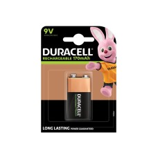 Duracell 9V 170Mah Rechargeable Battery DURS3094