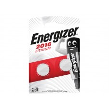 Energizer® CR2016 Coin Lithium Battery (Pack 2) ENG2016B2