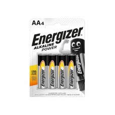 Energizer® AA Cell Alkaline Power Batteries (Pack 4) ENGPOWERAA