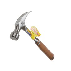 Estwing E20S Straight Claw Hammer - Leather Grip 560g (20oz) ESTE20S