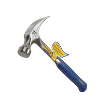 Estwing E3/16S Straight Claw Hammer - Vinyl Grip 450g (16oz) ESTE316S