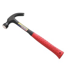 Estwing E3/20C Curved Claw Hammer - Red Vinyl Grip 560g (20oz) ESTE320CRED