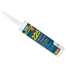 Everbuild Sika Everflex® 225 Industrial & Glazing Silicone Black 295ml EVB225BL