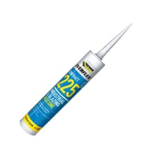 Everbuild Sika Everflex® 225 Industrial & Glazing Silicone White 295ml EVB225WH