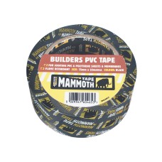 Everbuild Sika Builder's PVC Tape 50mm x 33m Black EVB2BTBK50