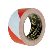 Everbuild Sika PVC Hazard Tape Red / White 50mm x 33m EVB2HAZRD