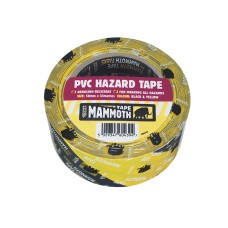 Everbuild Sika PVC Hazard Tape Black / Yellow 50mm x 33m EVB2HAZYW