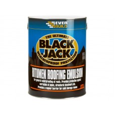 Everbuild Sika Black Jack® 906 Bitumen Roofing Emulsion 5 litre EVB90605