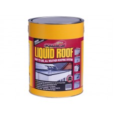 Everbuild Sika Aquaseal Liquid Roof Slate Grey 7kg EVBAQLIQRFG7