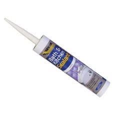 Everbuild Sika Bath & Kitchen Sealant White 290ml EVBBATHWH