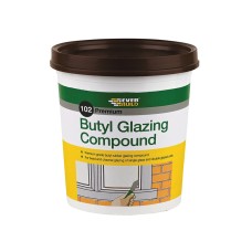 Everbuild Sika 102 Butyl Glazing Compound Brown 2kg EVBBUTGCB2KG