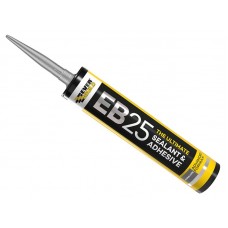 Everbuild Sika EB25 Hybrid Sealant Adhesive Anthracite 300ml EVBEB25ANTH