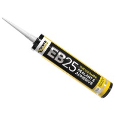 Everbuild Sika EB25 Hybrid Sealant Adhesive Clear 300ml EVBEB25CL