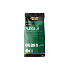 Everbuild Sika 730 Uniflex Hygienic Tile Grout White 2.5kg EVBFLEX2WE