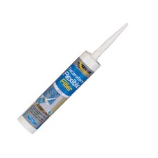 Everbuild Sika Flexible Decorator's Filler White 290ml EVBFLEXWH