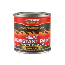 Everbuild Sika Heat Resistant Paint 125ml EVBHEATPNT1