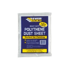 Everbuild Sika Polythene Dust Sheet 3.6 x 2.7m EVBPOLYDS129