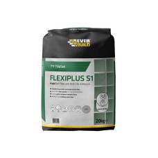 Everbuild Sika 711 TileSet Flexiplus Tile Adhesive Grey 20kg EVBRSPLUS20