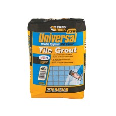 Everbuild Sika 730 Uniflex Hygienic Tile Grout White 5kg EVBUFLEX5WE