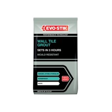 EVO-STIK Wall Tile Grout Mould Resistant White 500g EVO478701