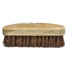 Faithfull Deck Scrub Stiff Broom Head 225mm (9in) FAIBRBASS9