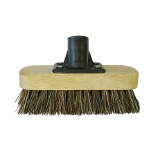 Faithfull Deck Scrub Broom Head 175mm (7in) Threaded Socket FAIBRDECKSCR