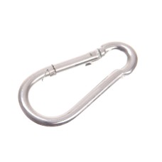 Faithfull Fire Brigade Snap Hook 6mm Zinc Plated (Pack 4) FAICHFBS60