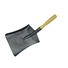 Faithfull Coal Steel Shovel Wooden Handle 230mm FAICOALS9