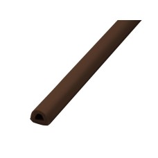 Faithfull EPDM Draught Excluder Brown 24M 9 x 7.5mm FAIDED97524B