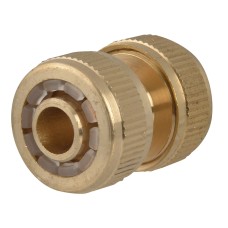 Faithfull Brass Hose Mender 12.5mm (1/2in) FAIHOSEMEND