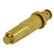 Faithfull Brass Adjustable Spray Nozzle 12.5mm (1/2in) FAIHOSENOZZ