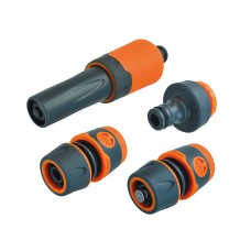 Faithfull Plastic Hose Fittings Starter Kit 1/2in FAIHOSEPLKIT