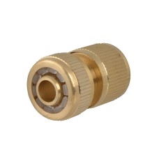 Faithfull Brass Female Water Stop Connector 12.5mm (1/2in) FAIHOSEWC