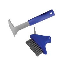 Faithfull Auto-Lock Patio Steel Brush & Weeder FAIPATKIT