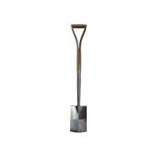 Faithfull Prestige Stainless Steel Border Spade Ash Handle FAIPRESBSSS