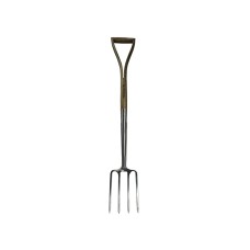 Faithfull Prestige Stainless Steel Digging Fork Ash Handle FAIPRESDFSS