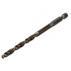 Faithfull HSSE M35 Cobalt Quick-Change Impact Drill Bit 2.5mm OL:73mm WL:30mm FAIQC250C