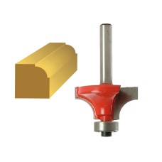 Faithfull Router Bit TCT 9.5mm Rounding Over 1/4in Shank FAIRB111