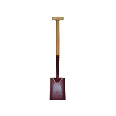 Faithfull Solid Socket Shovel Square No.000 T-Handle FAISS000T