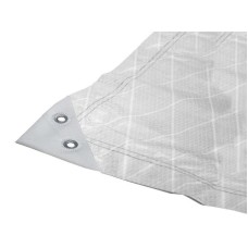 Faithfull Tough-Tarp Tarpaulin White 6 x 4m FAITARPTT64W