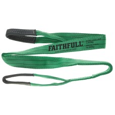 Faithfull Lifting Sling Green 2 Tonne 60mm x 2m FAITDLS2T2M