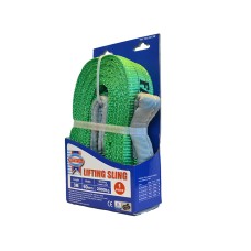 Faithfull Lifting Sling Green 2 Tonne 60mm x 3m FAITDLS2T3M