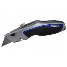 Faithfull Professional Retractable Utility Knife FAITKRPRO