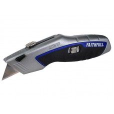 Faithfull Professional Auto-Load Utility Knife FAITKRPROAUT