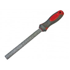 Faithfull Carbide Tile File Half Round Soft Grip 150mm (6in) FAITLFILE