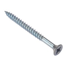 ForgeFix General Purpose Pozi Compatible Screw CSK TT ZP 1.1/2in x 8 Box 200 FORCSK1128Z