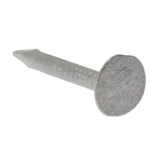 ForgeFix Clout Nail Extra Large Head Galvanised 25mm (2.5kg Bag) FORELH25GB21