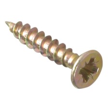 ForgeFix Multi-Purpose Pozi Compatible Screw CSK ST ZYP 3.0 x 20mm Box 200 FORMPS320Y