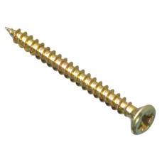 ForgeFix Multi-Purpose Pozi Compatible Screw CSK ST ZYP 3.5 x 40mm Box 200 FORMPS3540Y